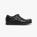 Chaussures Derby Homme Base London Blake - Cuir, Bout Rond, Lacets 3 œillets, Semelle Synthétique - Taille 44 - 8