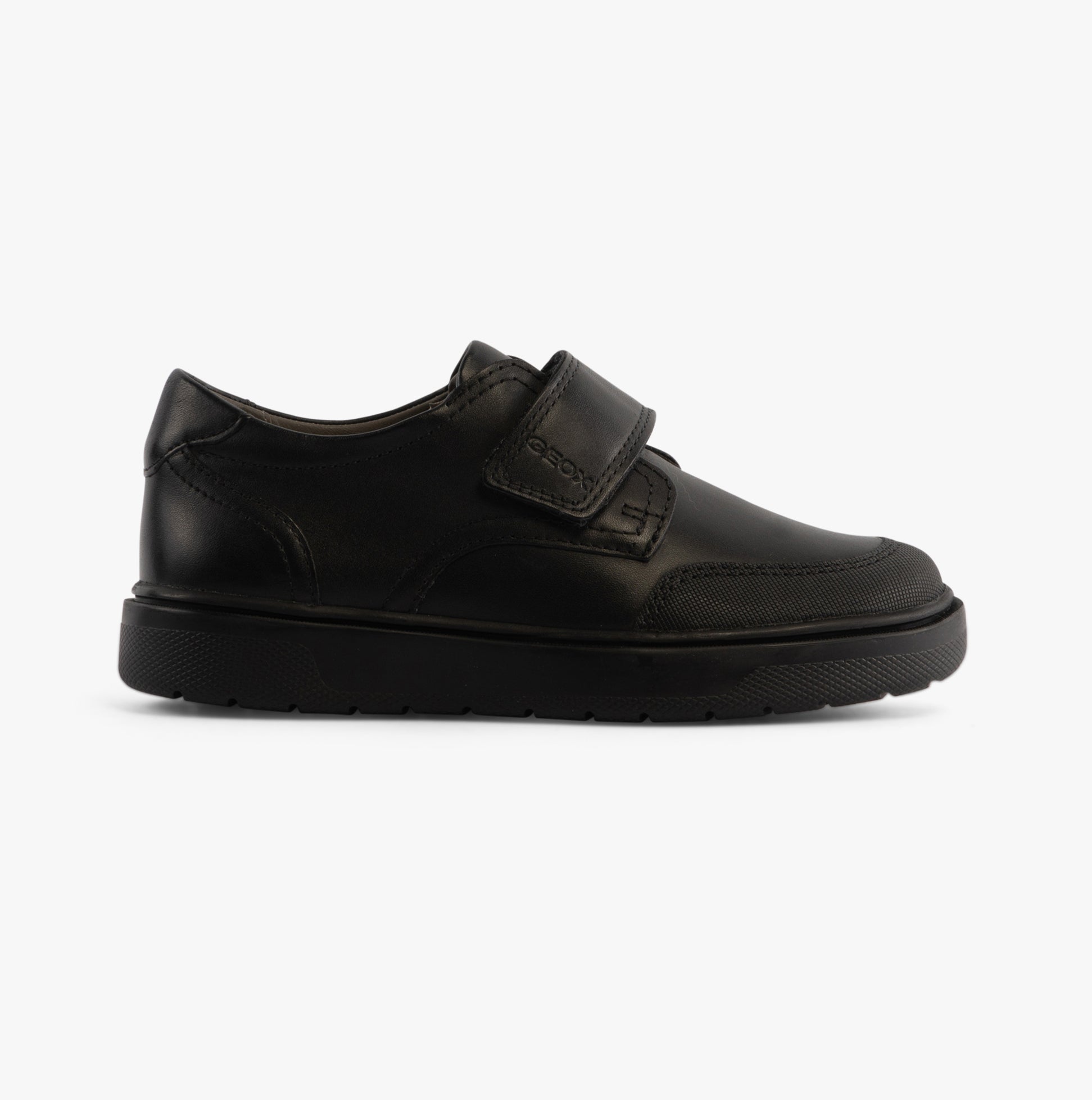 Stivaletto Alla Caviglia Geox U Kapsian Per Bambini/Ragazzi - In Pelle, Traspirante, Con Elastico E Cerniera
