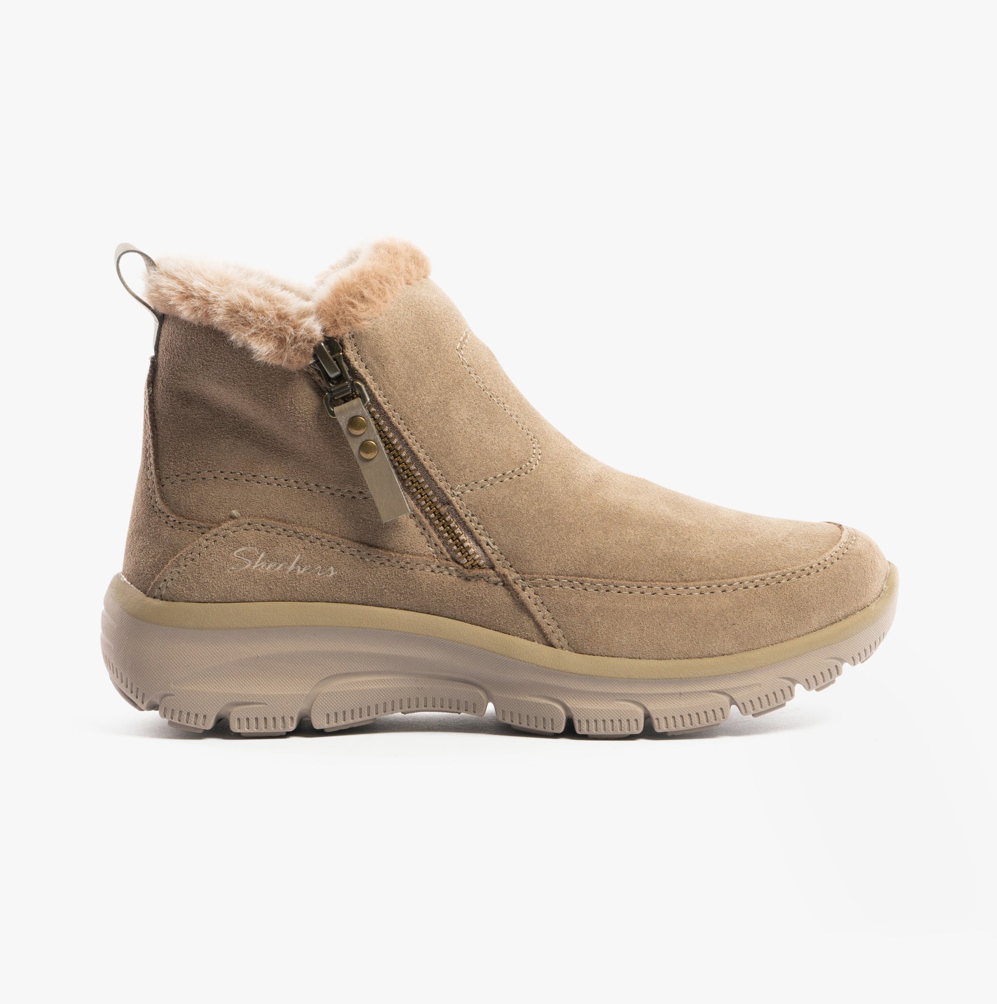 Shop Skechers 167862/TPE EASY GOING Womens Boots Taupe