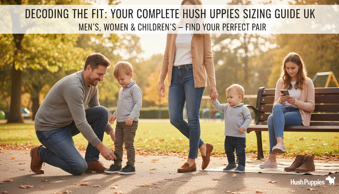 Hush Puppies Sizing Guide UK: Find Your Perfect Fit
