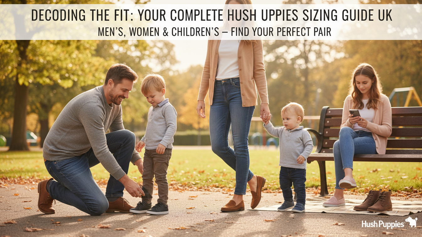 Hush Puppies Sizing Guide UK: Find Your Perfect Fit
