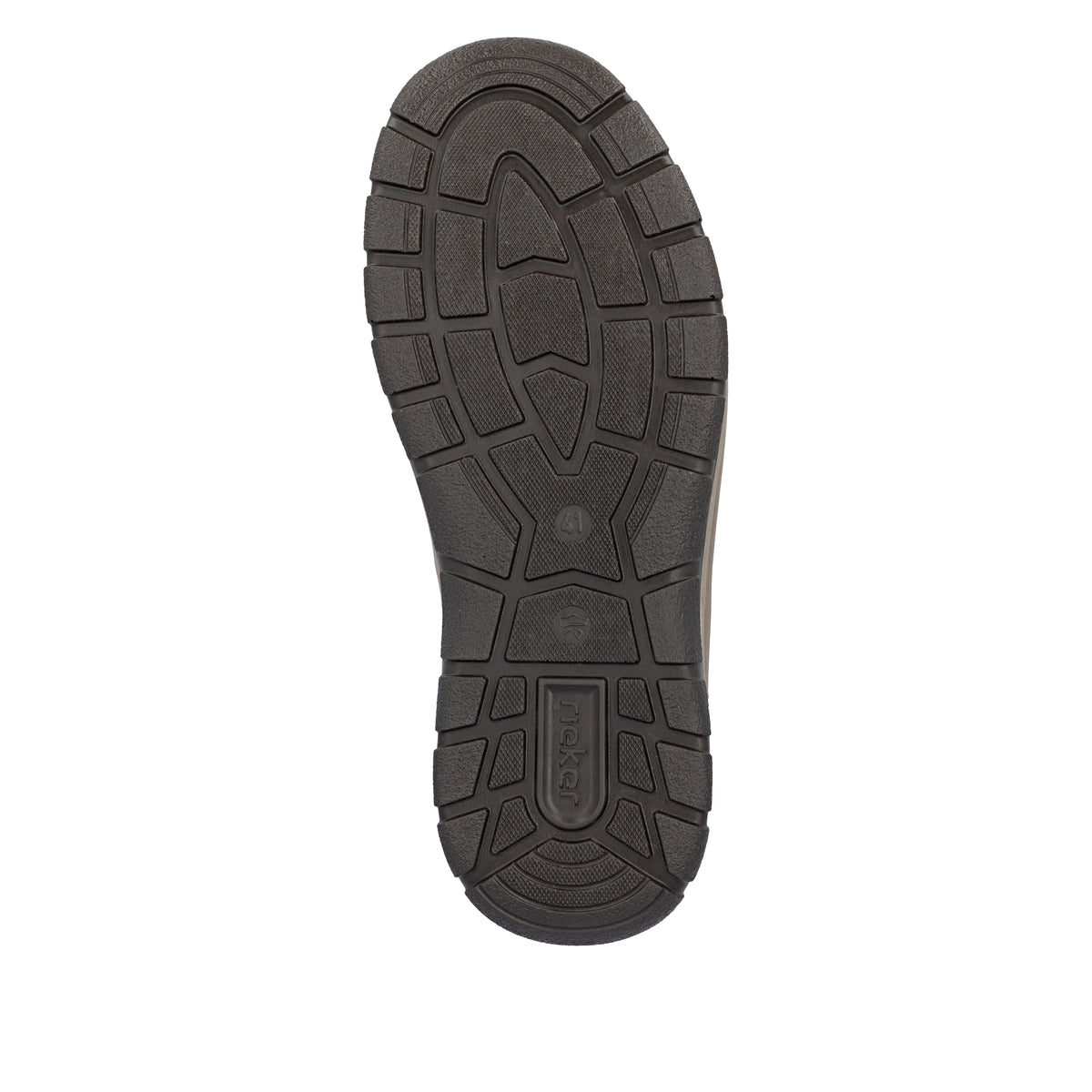 Rieker 03607 Mens Lace-Up Shoes Nutmeg/Brown/Dark Brown
