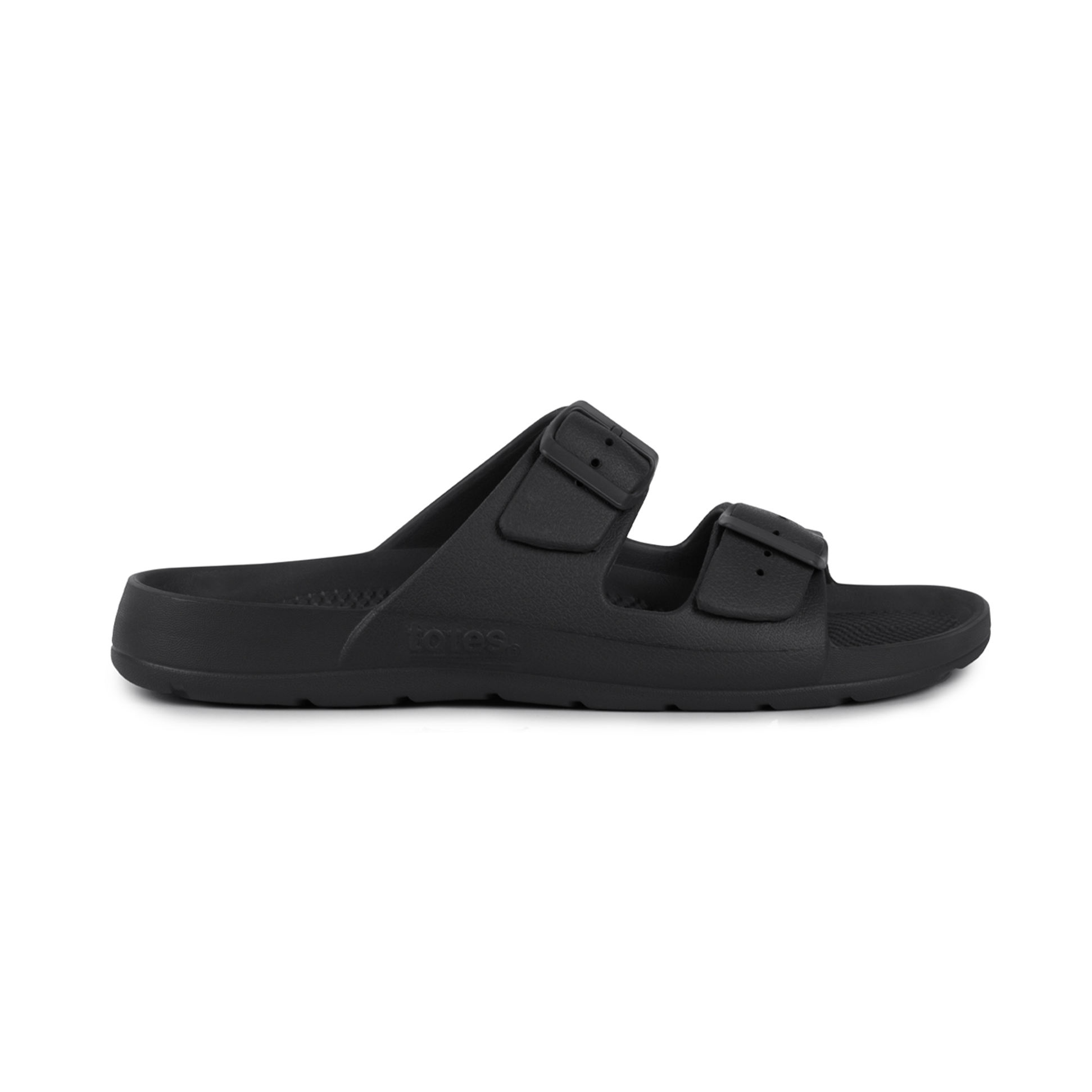 Totes Sol Bounce 0362 Mens Sliders Black
