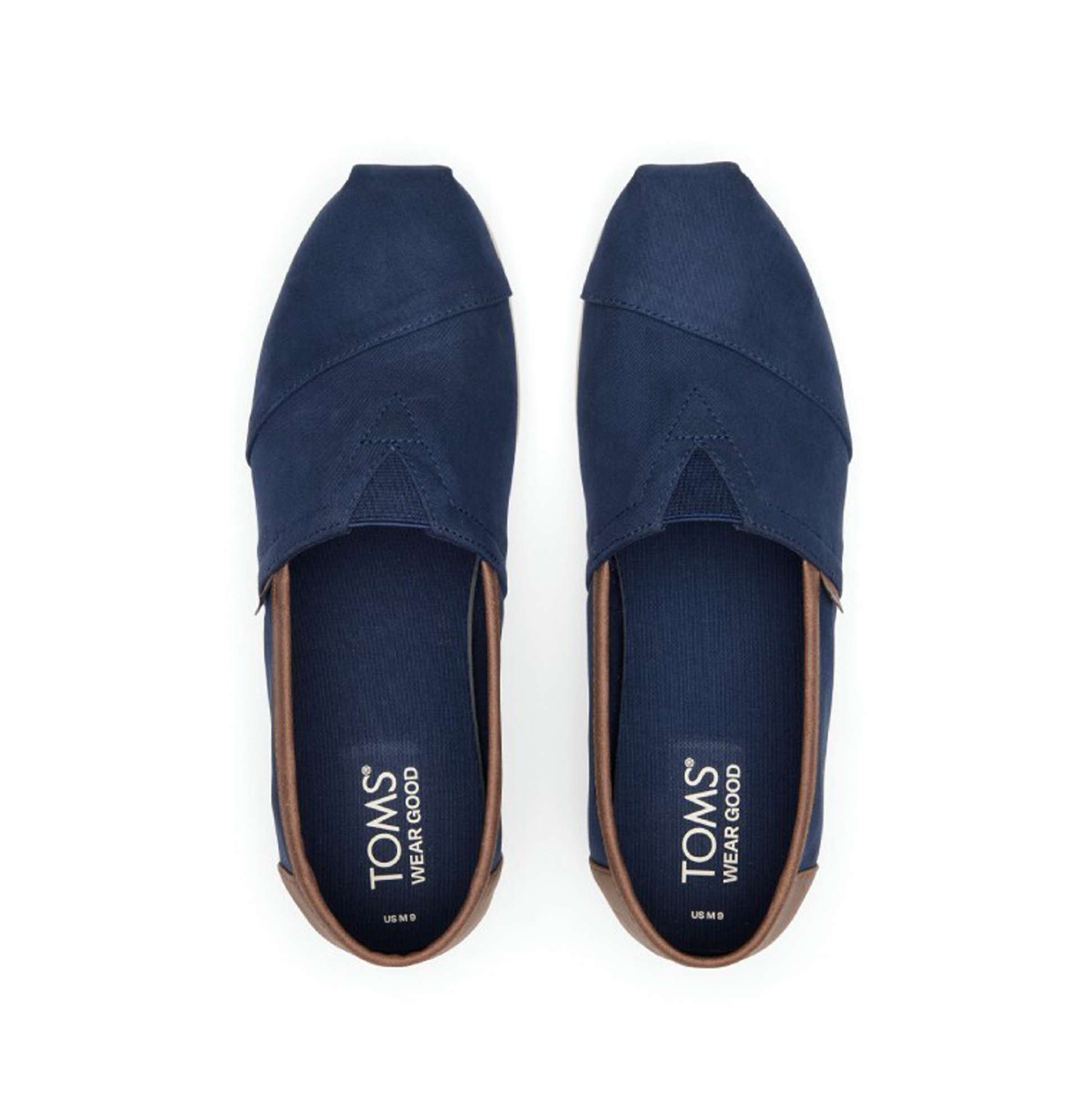 TOMS ALPARGATA Mens Espadrilles Navy