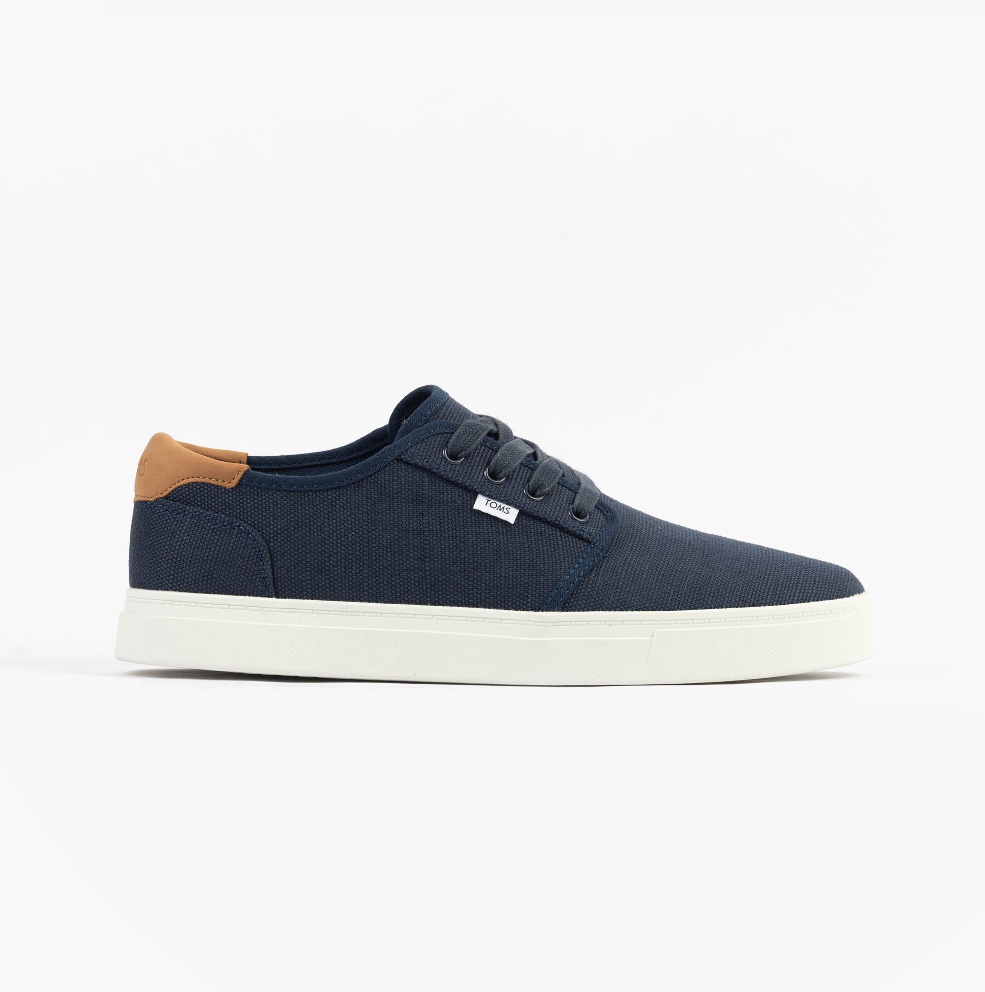 TOMS CARLO 2.0 Mens Canvas Trainers Navy