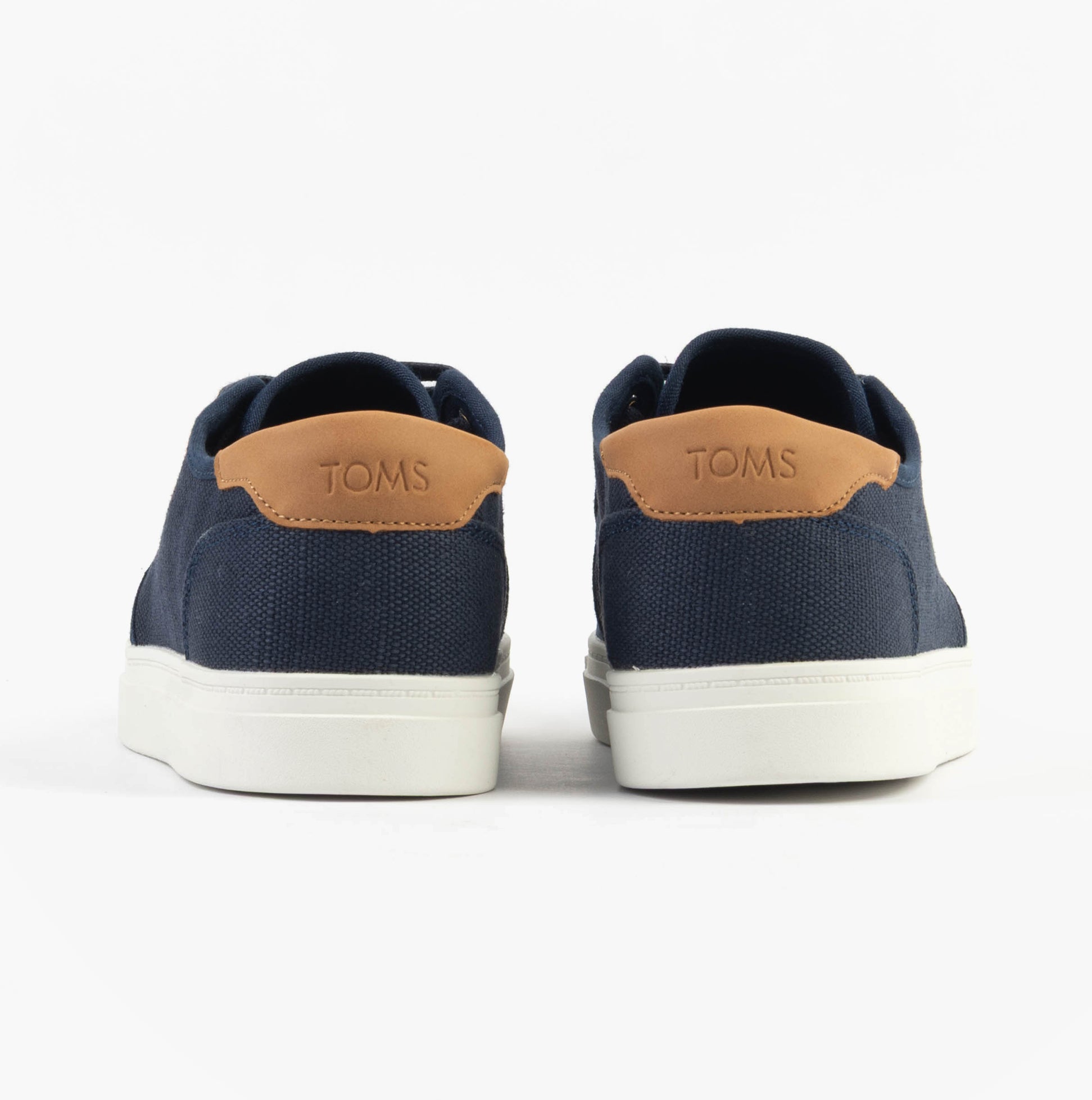 TOMS CARLO 2.0 Mens Canvas Trainers Navy