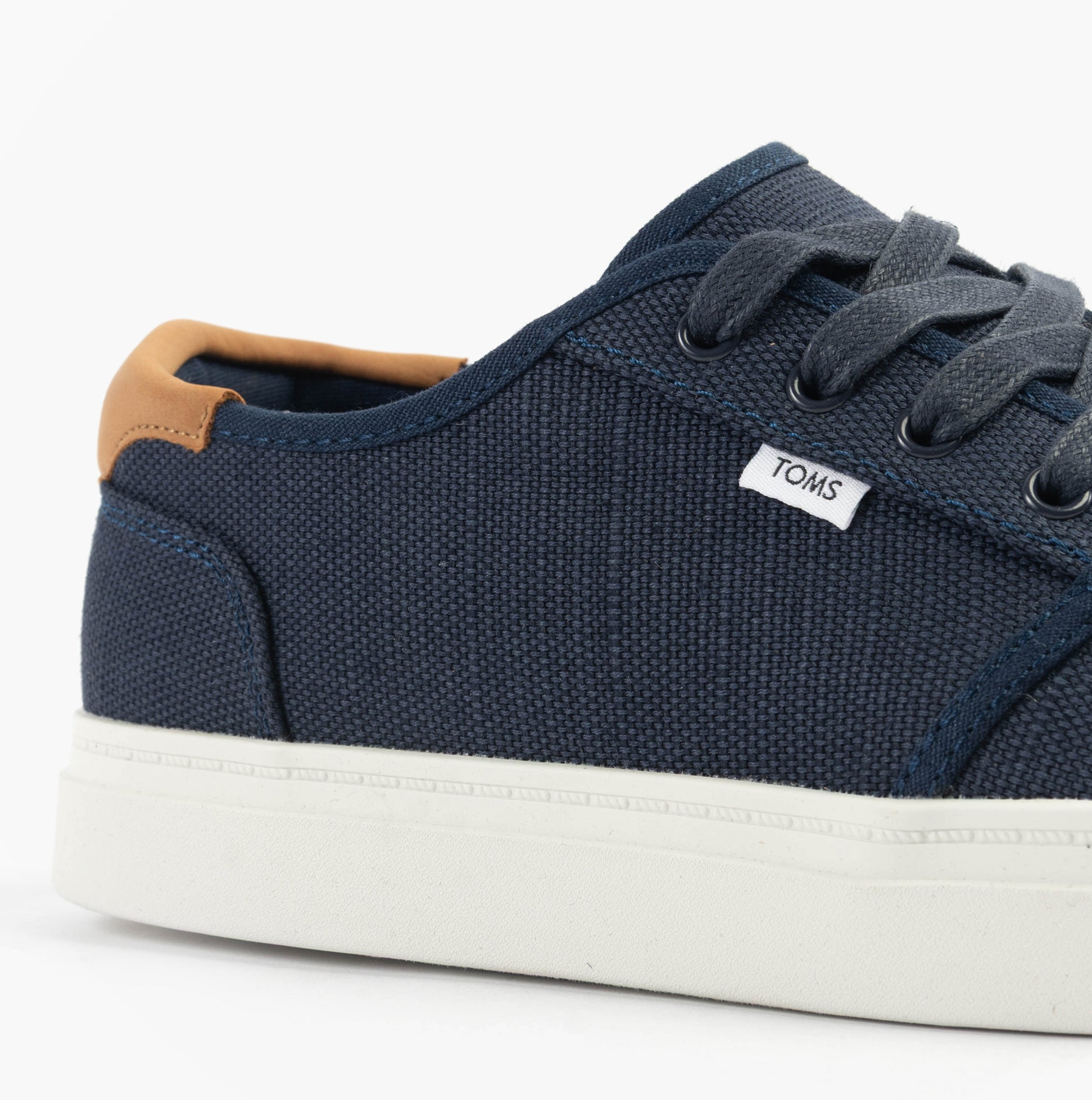 TOMS CARLO 2.0 Mens Canvas Trainers Navy