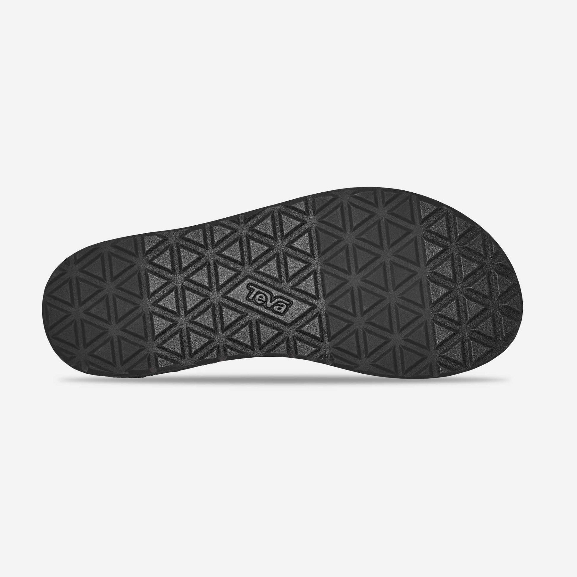 Teva FLATFORM Womens Ankle Strap Sandals Black