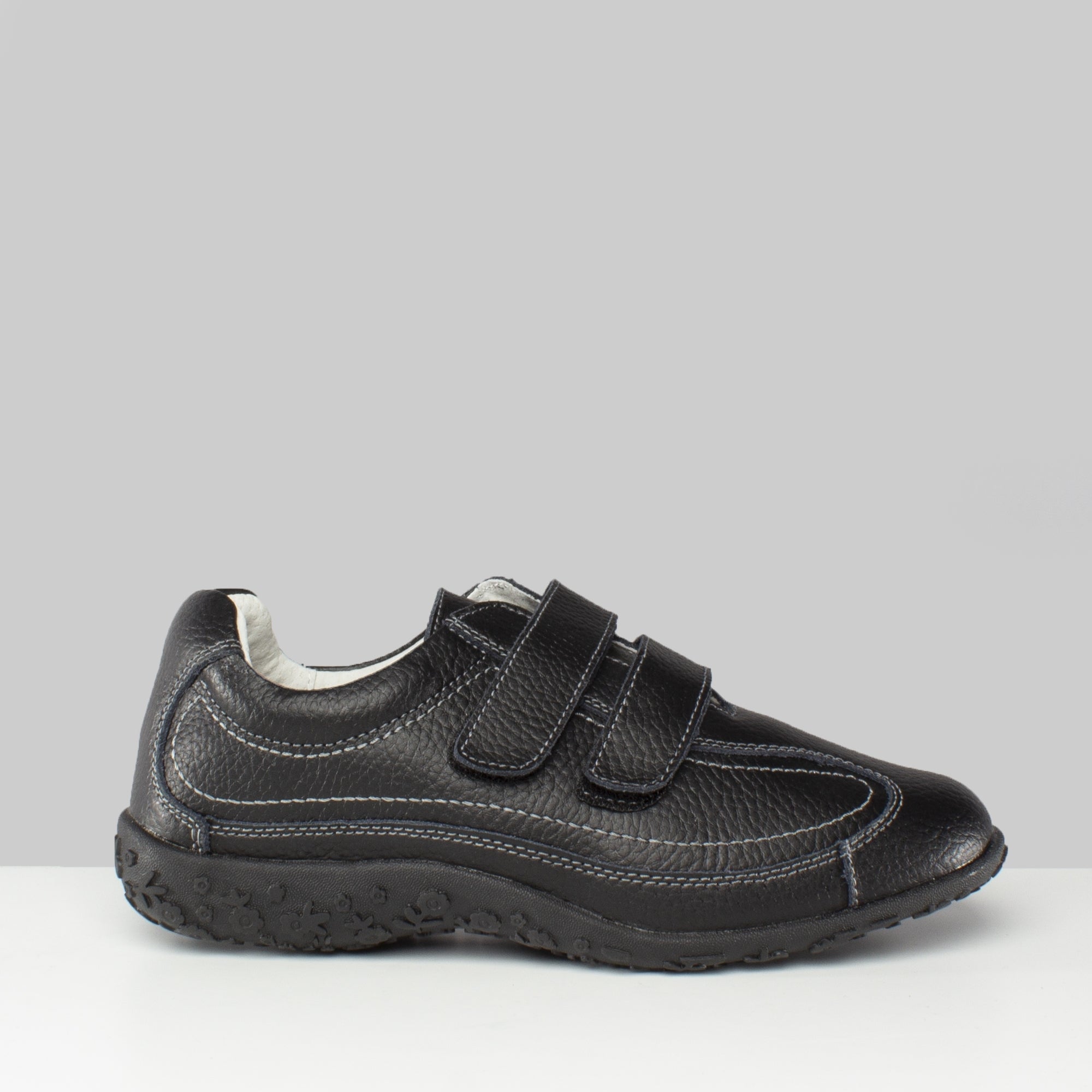 Boulevard SABRINA Womens Extra Wide EEE Fit Velcro Shoes Black