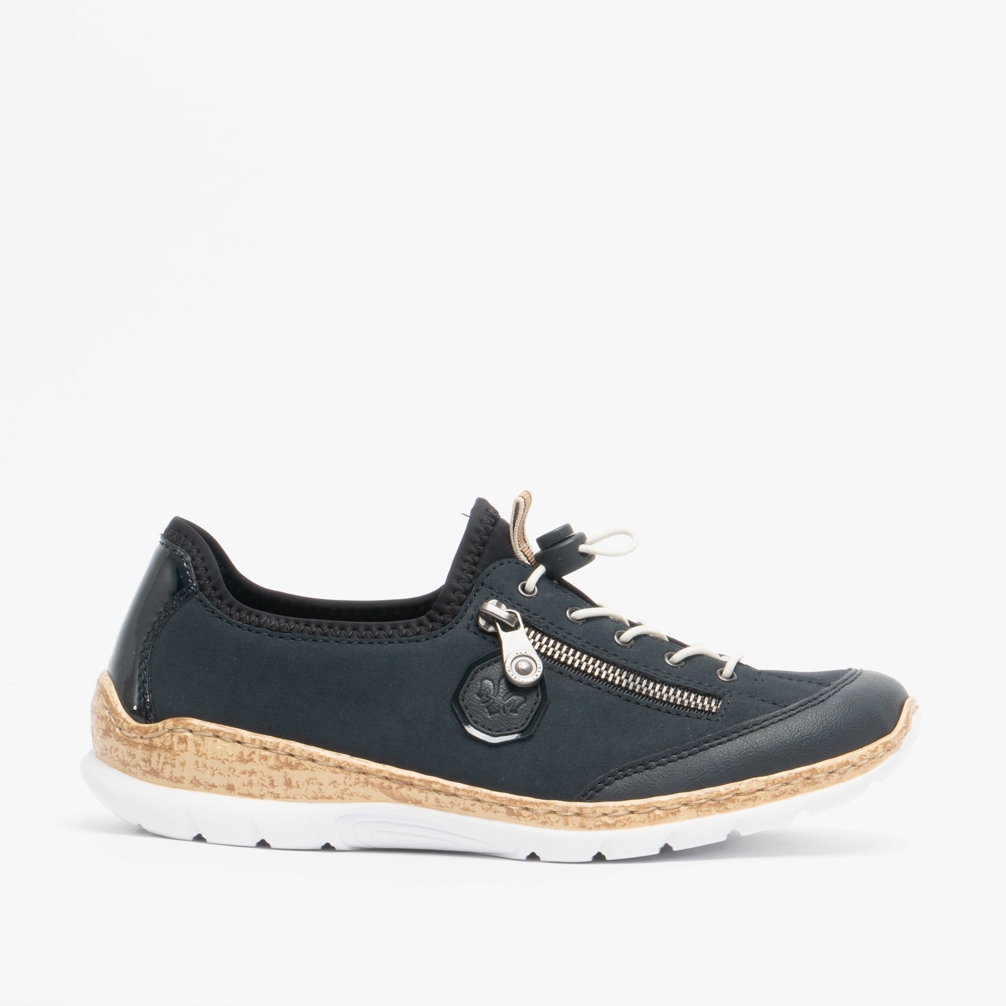 Rieker N4263-14 Womens Trainers Pacific/Marine