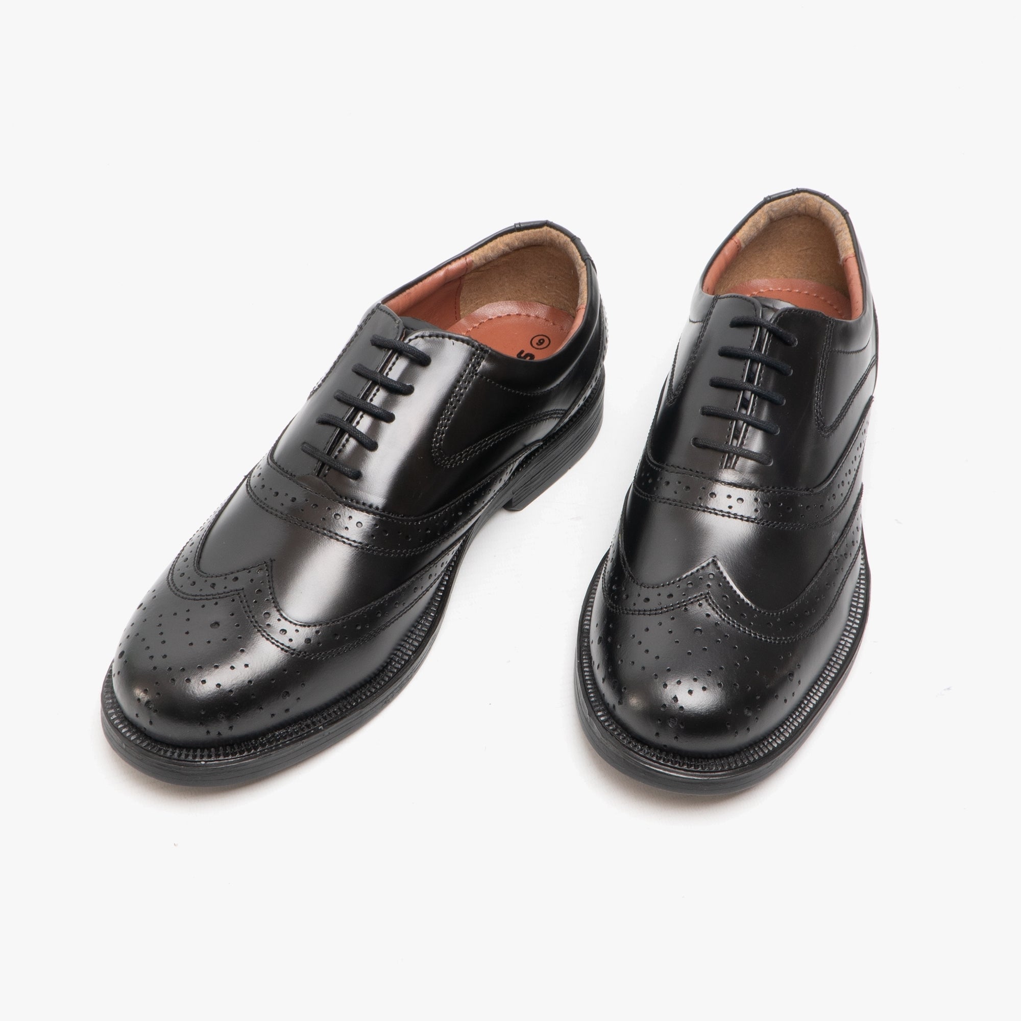 Chaussures Oxford Homme Scimitar Stuart - Cuir Noir Classique à 5 Chaussures Oxford Homme Scimitar Stuart - Cuir Noir Classique à 5