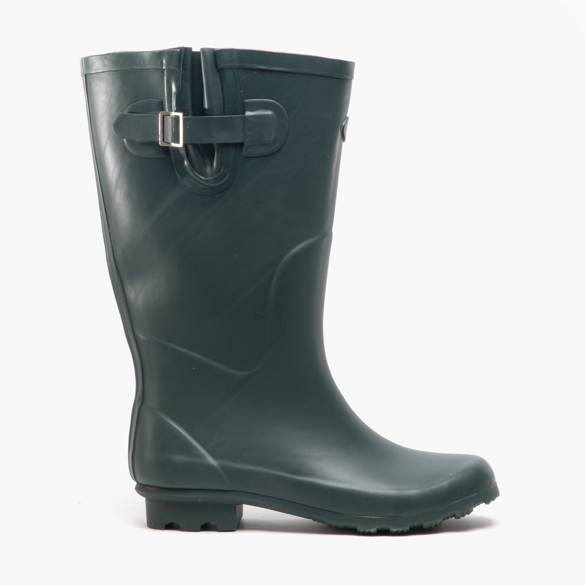 Stormwells WILLOW Womens Rubber Wellington Boots Green/Red