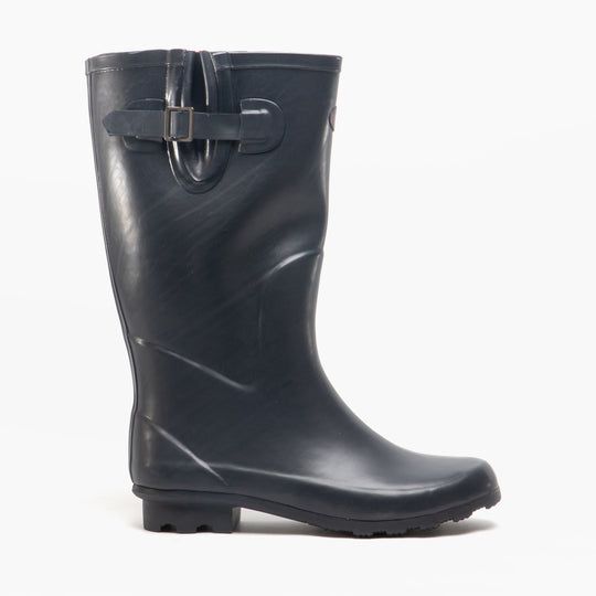 Stormwells WILLOW Wellington Boots Womens Navy/Red
