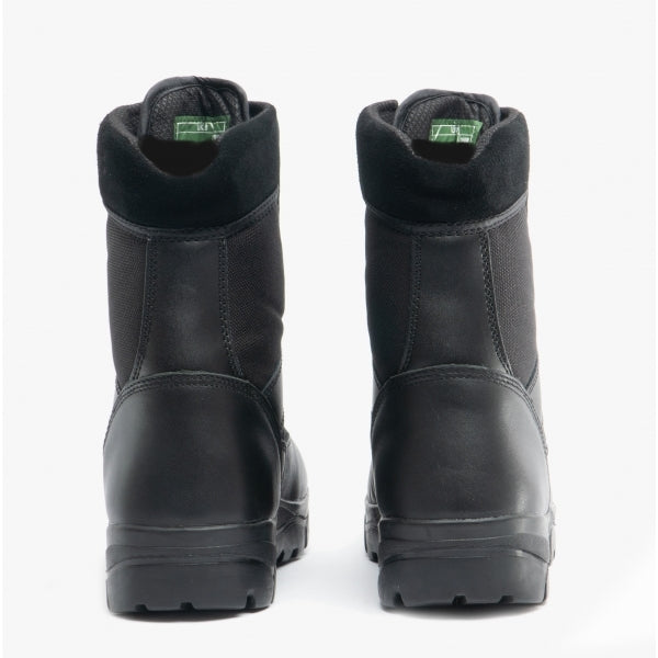 Grafters G-FORCE Unisex Non-Safety Combat Boots Black