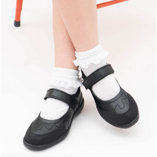 Roamers LAURINA Girls Mary Jane Shoes Black