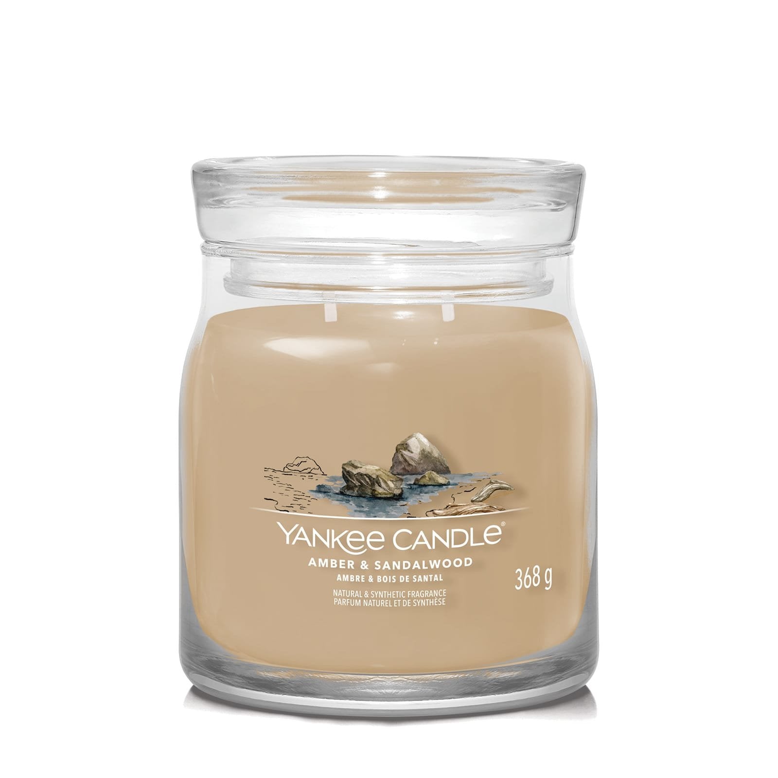 Amber & Sandalwood Signature Medium Jar