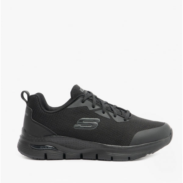 Skechers Work 108019EC ARCH FIT SR Womens Occupational Trainers Black