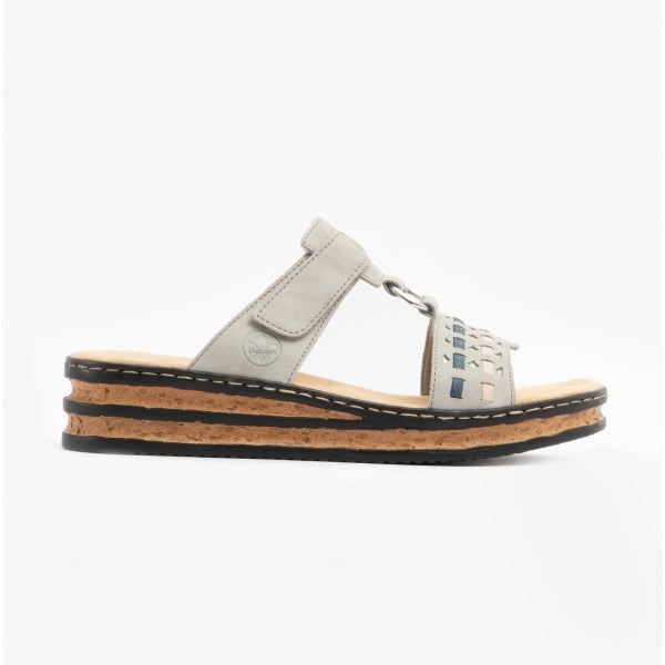 Rieker 62995-42 Womens Sandals Grey