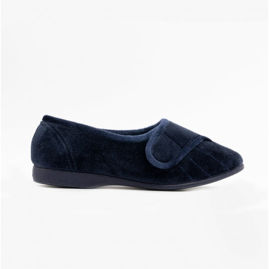 GBS AUDREY Womens Touch Fasten/Velcro Blue