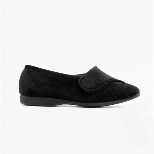 GBS AUDREY STRAP Womens Slippers Black
