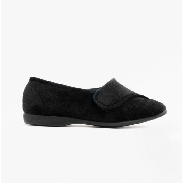 GBS AUDREY STRAP Womens Slippers Black