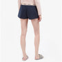 Barbour SADIE Womens Lounge Shorts Navy back view showing the comfortable fit and breathable material.