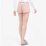Barbour SADIE Womens Lounge Shorts Rose Tan back view showing lightweight and breathable fabric.