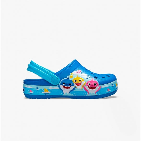 Crocs 207066-4JL BABY SHARK BAND Kids Clogs Bright Cobalt