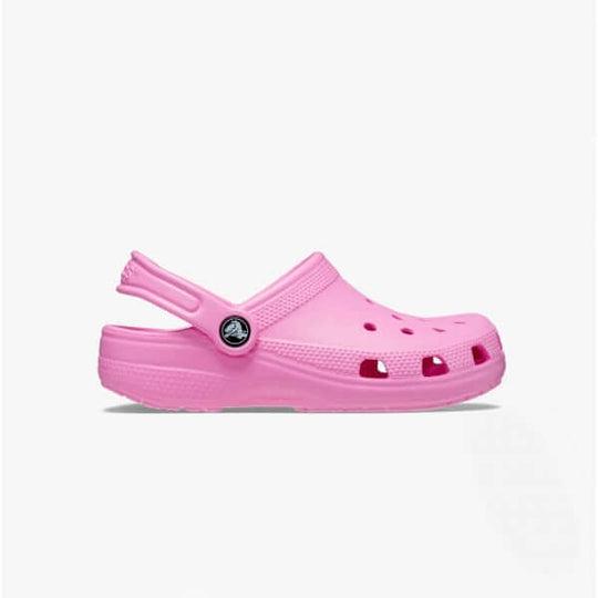 Crocs 206991-6SW CLASSIC Girls Clogs Taffy Pink