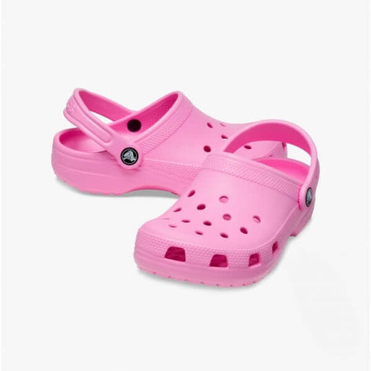 Crocs 206991-6SW CLASSIC Girls Clogs Taffy Pink