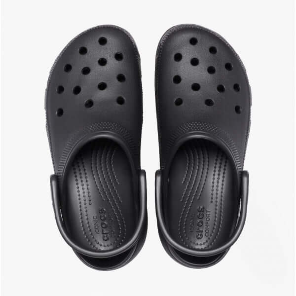 Crocs 206750-001 CLASSIC PLATFORM CLOG Womens Clogs Black