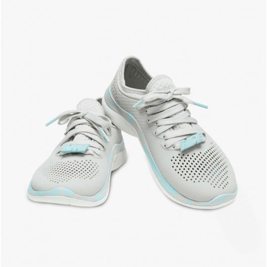 Crocs 207632-1DU LITERIDE 360 PACER Womens Trainers Pearl White/Multi