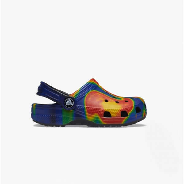 Crocs 207588-089 CLASSIC SOLARIZED Kids Clogs Black/Navy