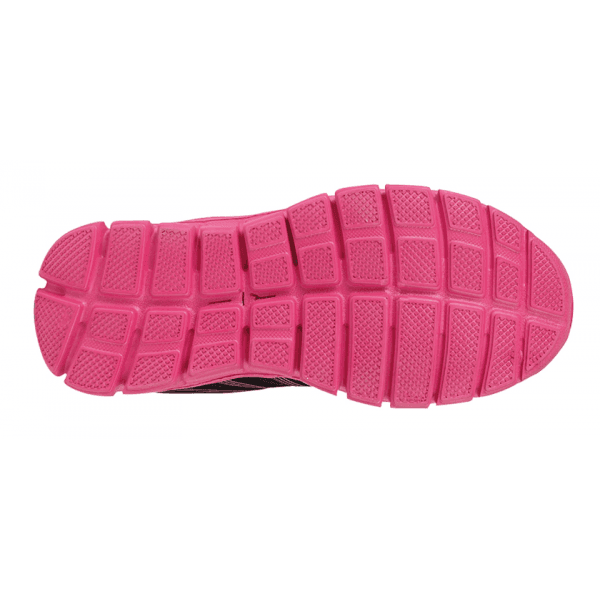 DEK AIR SPRINT Touch Fastening Lightweight Jogger Trainer Black/Pink