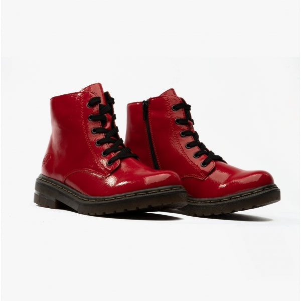 Rieker 78240-33 Womens Ankle Boots Red