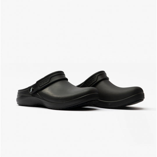 Skechers Work 108067EC Arch Fit Riverbound - Pasay Womens Slip Resistant Work Clogs Black