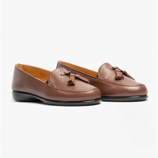 Comfortology CARME Womens Leather Shoes Cognac