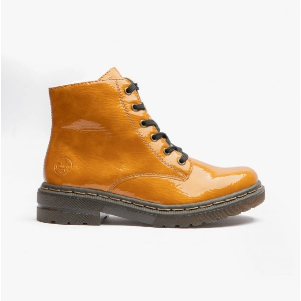 Rieker 78240-68 Womens Ankle Boots Yellow