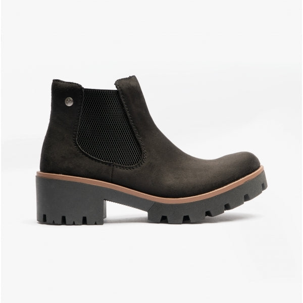 Rieker 79265-00 Womens Ankle Boots Black