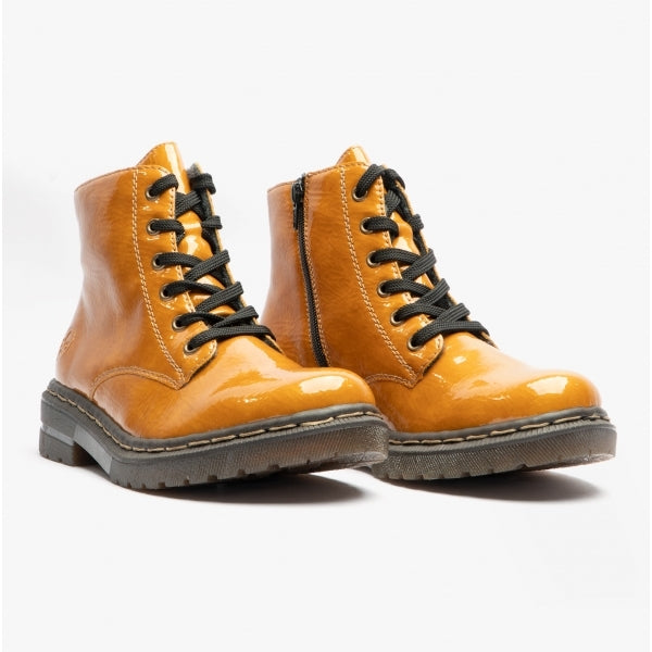 Rieker 78240-68 Womens Ankle Boots Yellow