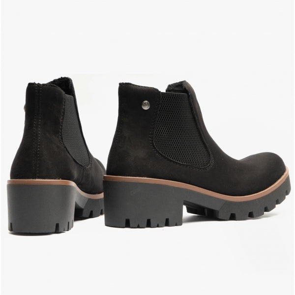 Rieker 79265-00 Womens Ankle Boots Black