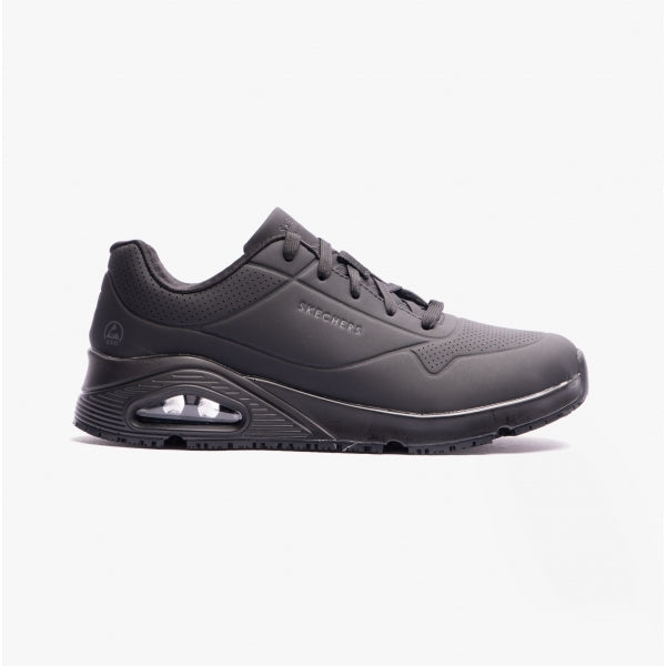 Skechers Work 108021EC UNO SR Womens Occupational Trainers Black