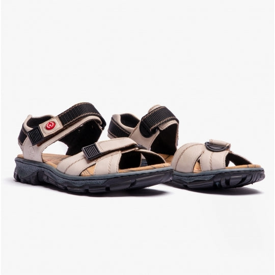 Rieker 68851 Womens Walking Sandals White