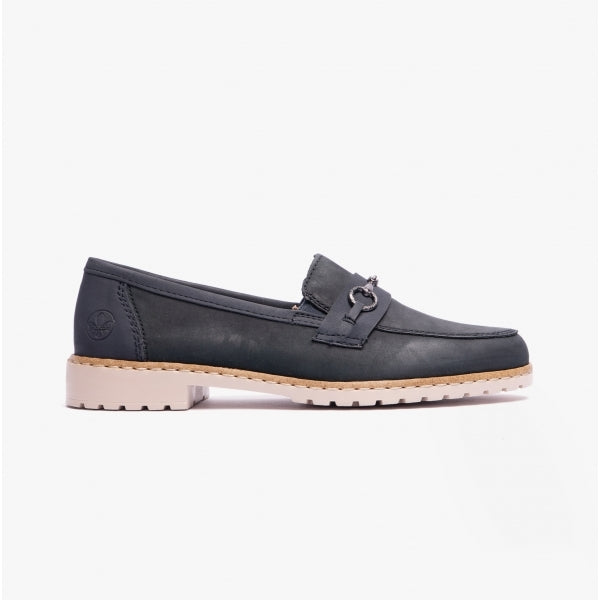 Rieker 51860-14 Womens Shoes Blue