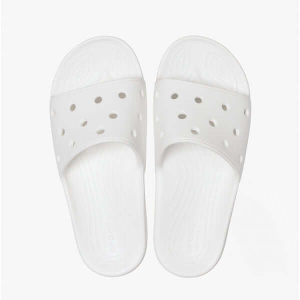 Crocs 206121-100 CLASSIC SLIDE Unisex Sliders White