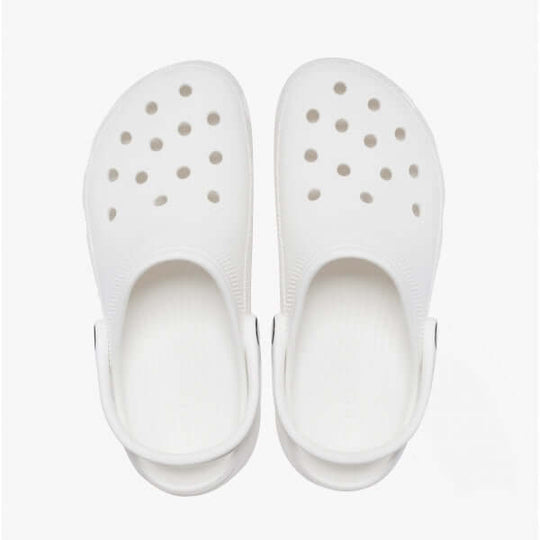 Crocs 206750-100 CLASSIC PLATFORM CLOG Womens Clogs White