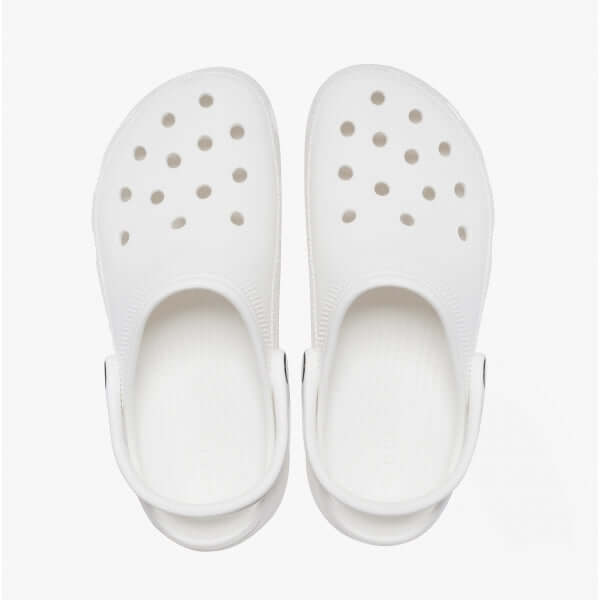 Crocs 206750-100 CLASSIC PLATFORM CLOG Womens Clogs White