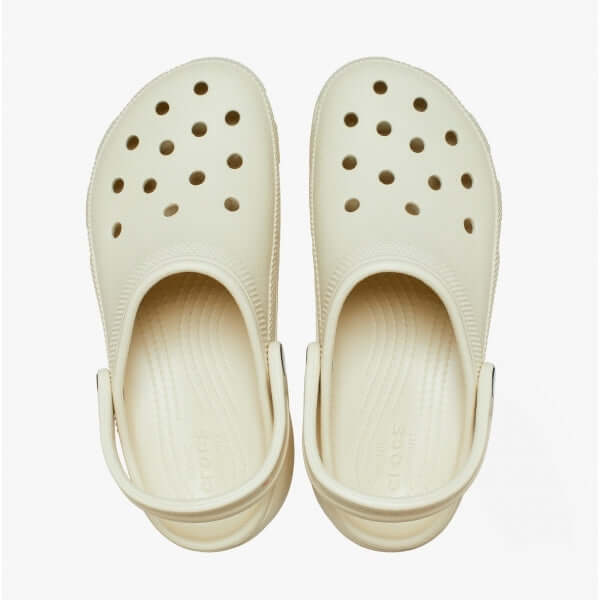 Crocs 206750-2Y2 CLASSIC PLATFORM CLOG Womens Clogs Bone