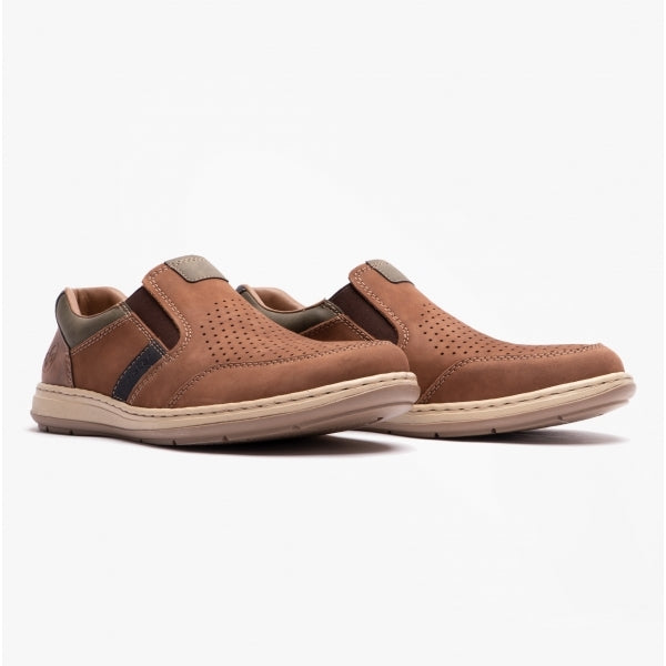 Rieker 17371-25 Mens Shoes Brown