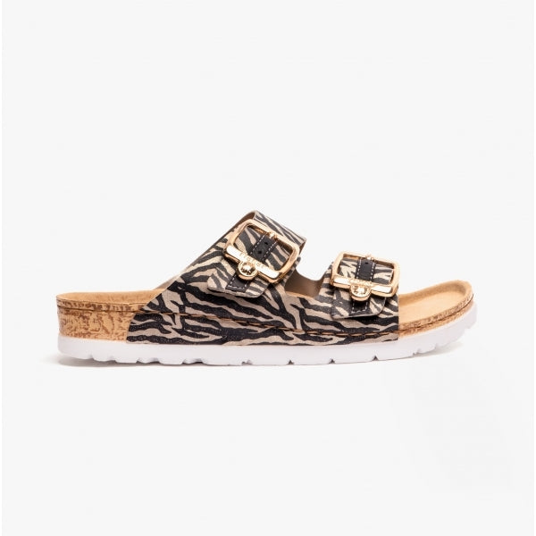 Rieker 69850-60 Womens Mules Beige